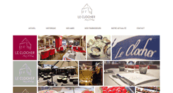 Desktop Screenshot of le-clocher.com