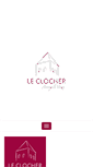 Mobile Screenshot of le-clocher.com